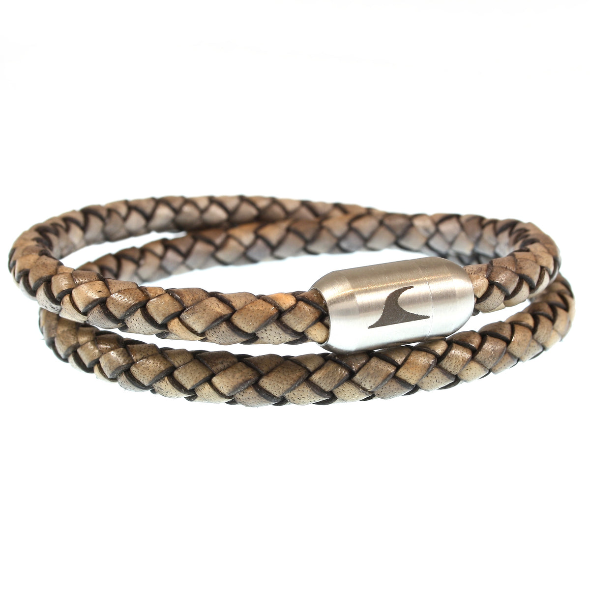 Leder-Armband-Herren-damen-hawaii-nuss-geflochten-Edelstahlverschluss-vorn-wavepirate-shop-f