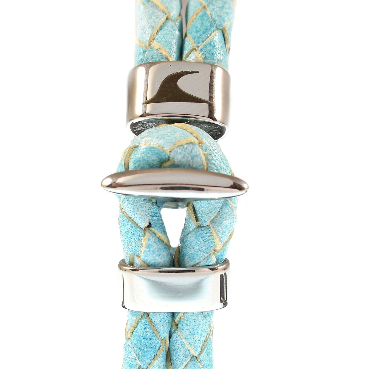 Leder-Armband-herren-Damen-Aruba-ice-blau-geflochten-Edelstahlverschluss-hinten-wavepirate-shop-f