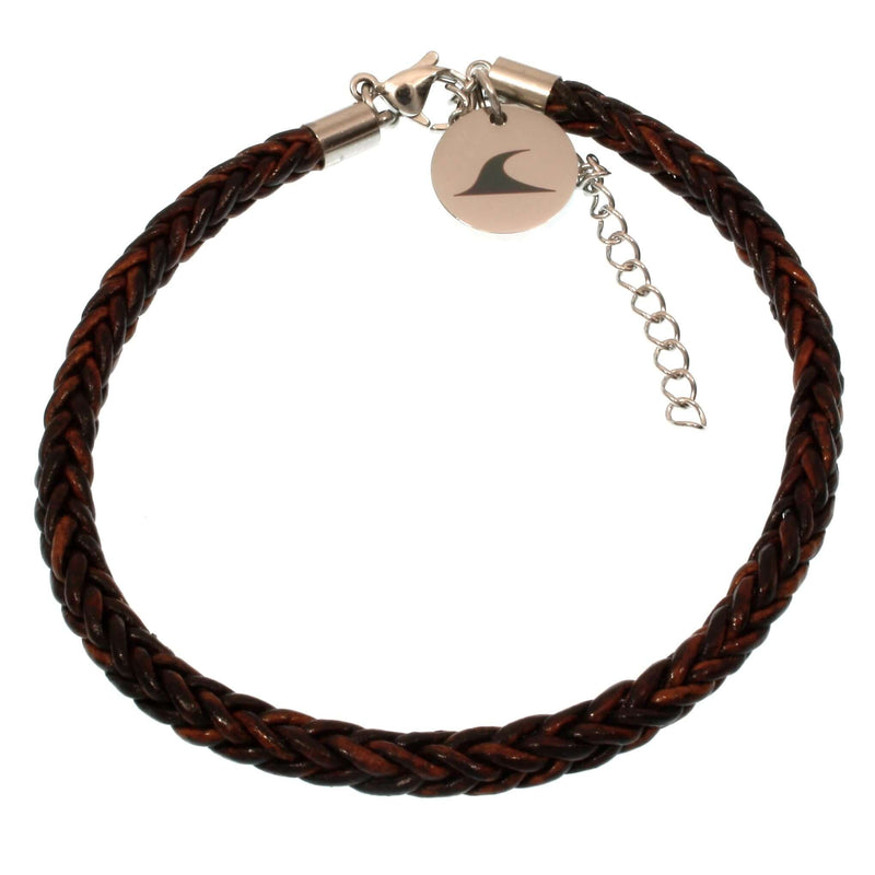 Leder-armband-Herren-damen-fusskette-breeze-braun-geflochten--Edelstahlverschluss-vorn-wavepirate-shop-8
