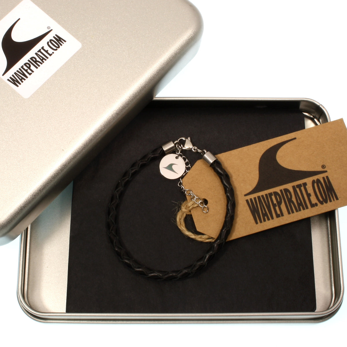 Leder-armband-Herren-damen-fusskette-breeze-schwarz-Edelstahlverschluss-geschenkverpackung-wavepirate-shop-f