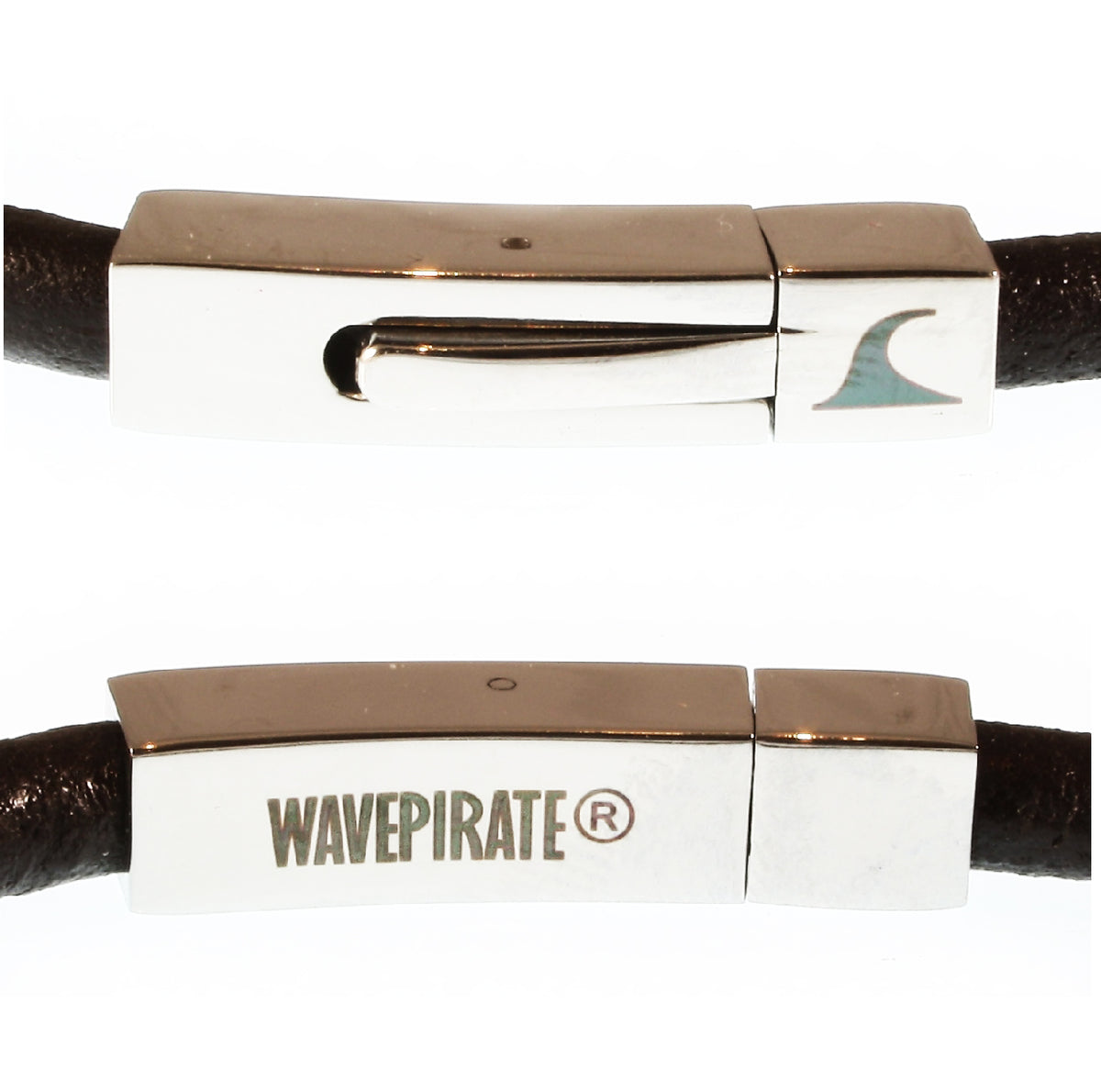 Leder-armband-Herren-damen-one-braun-massiv-Edelstahlverschluss-detail-wavepirate-shop-r