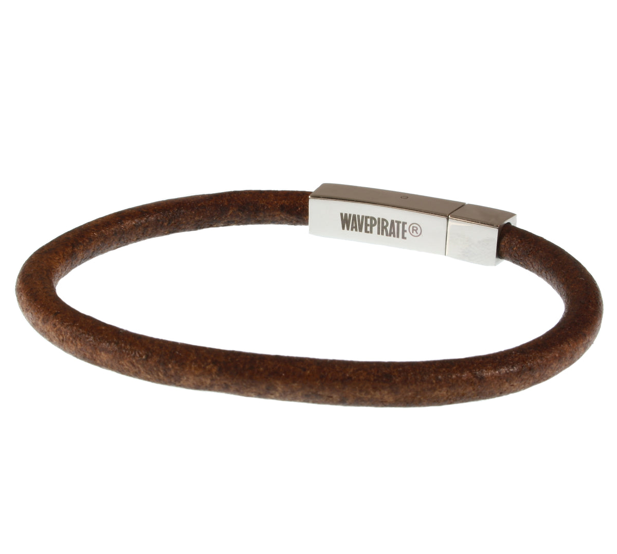 Leder-armband-Herren-damen-one-cognac-massiv-Edelstahlverschluss-hinten-wavepirate-shop-r