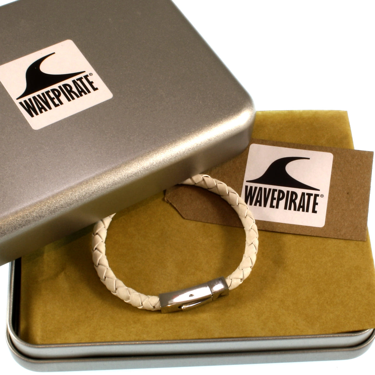 Leder-armband-Herren-damen-one-weiss-geflochten-Edelstahlverschluss-geschenkverpackung-wavepirate-shop-f