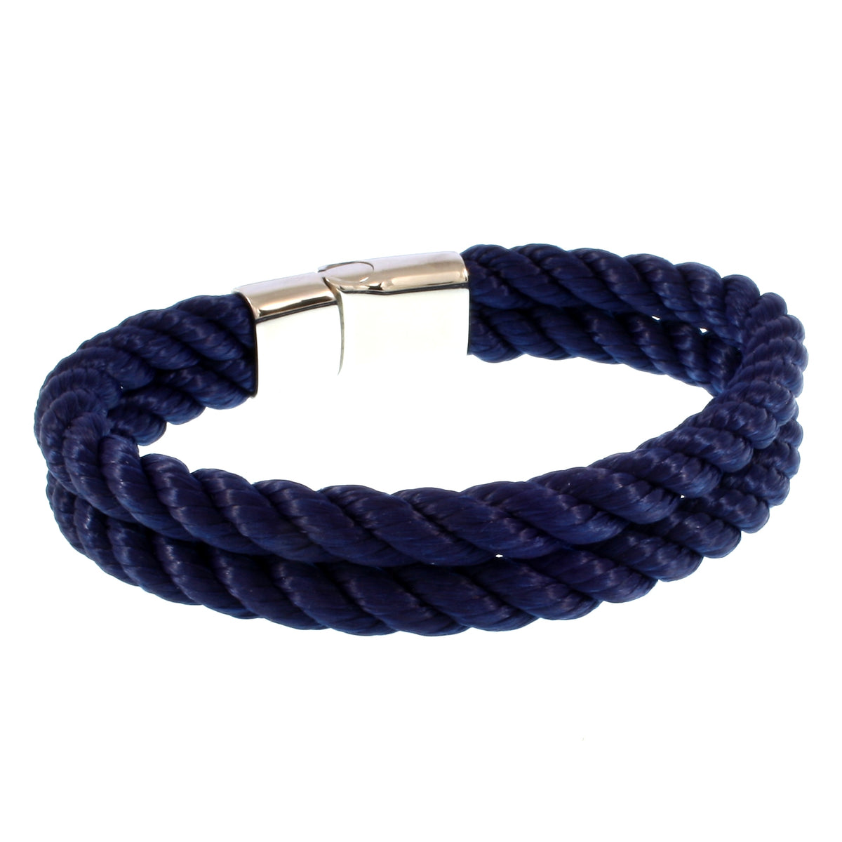 Herren-Segeltau-Armband-Tarifa-koenigsblau-geflochten-Kordel-Edelstahlverschluss-hinten-wavepirate-shop-k