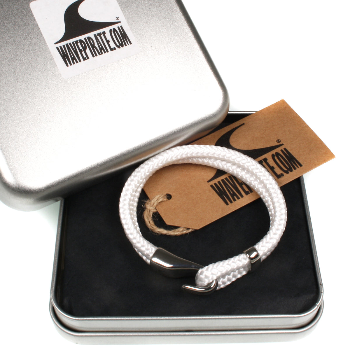 Segeltau-Armband-Herren-Damen-Peak-Weiss-Edelstahlverschluss-geschenkverpackung-wavepirate-shop-st