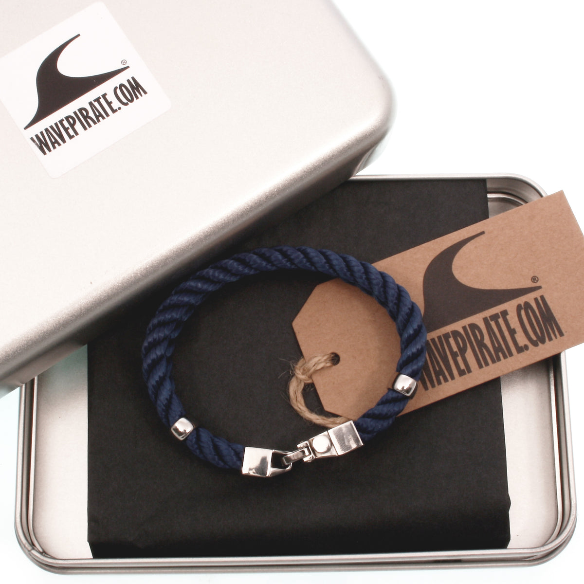 Segeltau-Armband-Herren-Turn-koenigsblau-geflochten-Kordel-Edelstahlverschluss-verpackt-wavepirate-shop-k