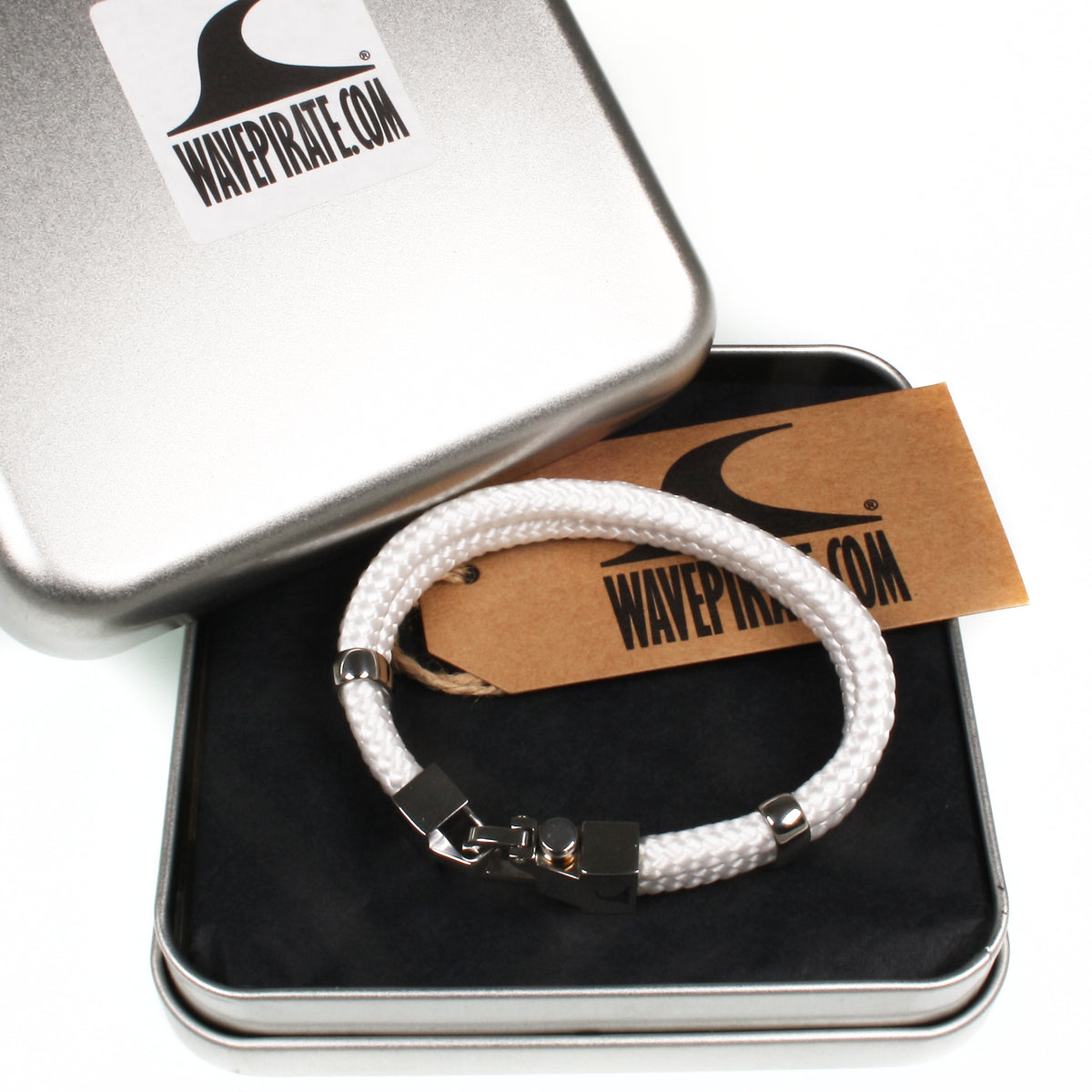 Segeltau-Armband-Herren-Turn-weiss-geflochten-Edelstahlverschluss-geschenkverpackung-wavepirate-shop-st