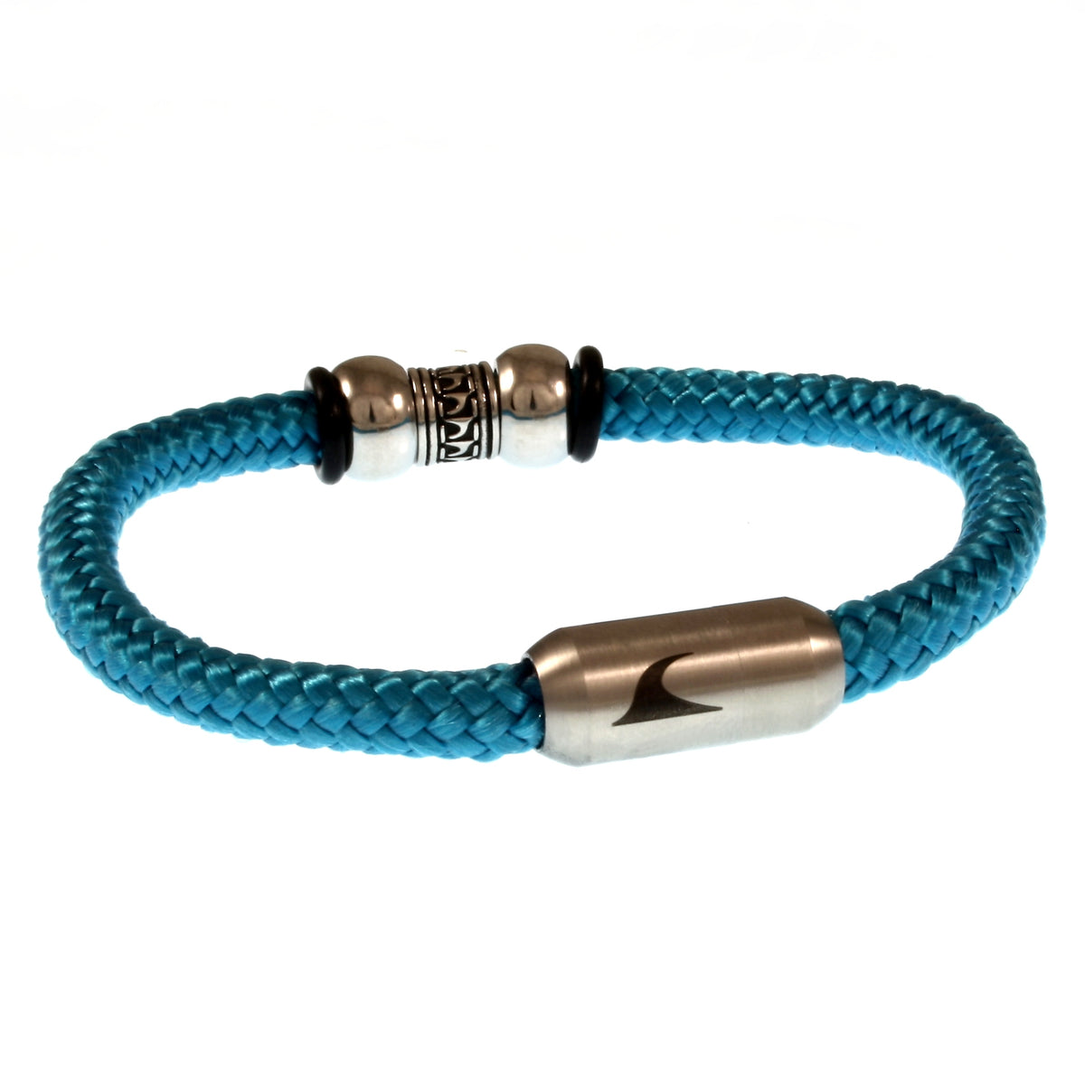 Segeltau-Armband-Herren-atoll-blau-geflochten-Edelstahlverschluss-hinten-wavepirate-shop-st