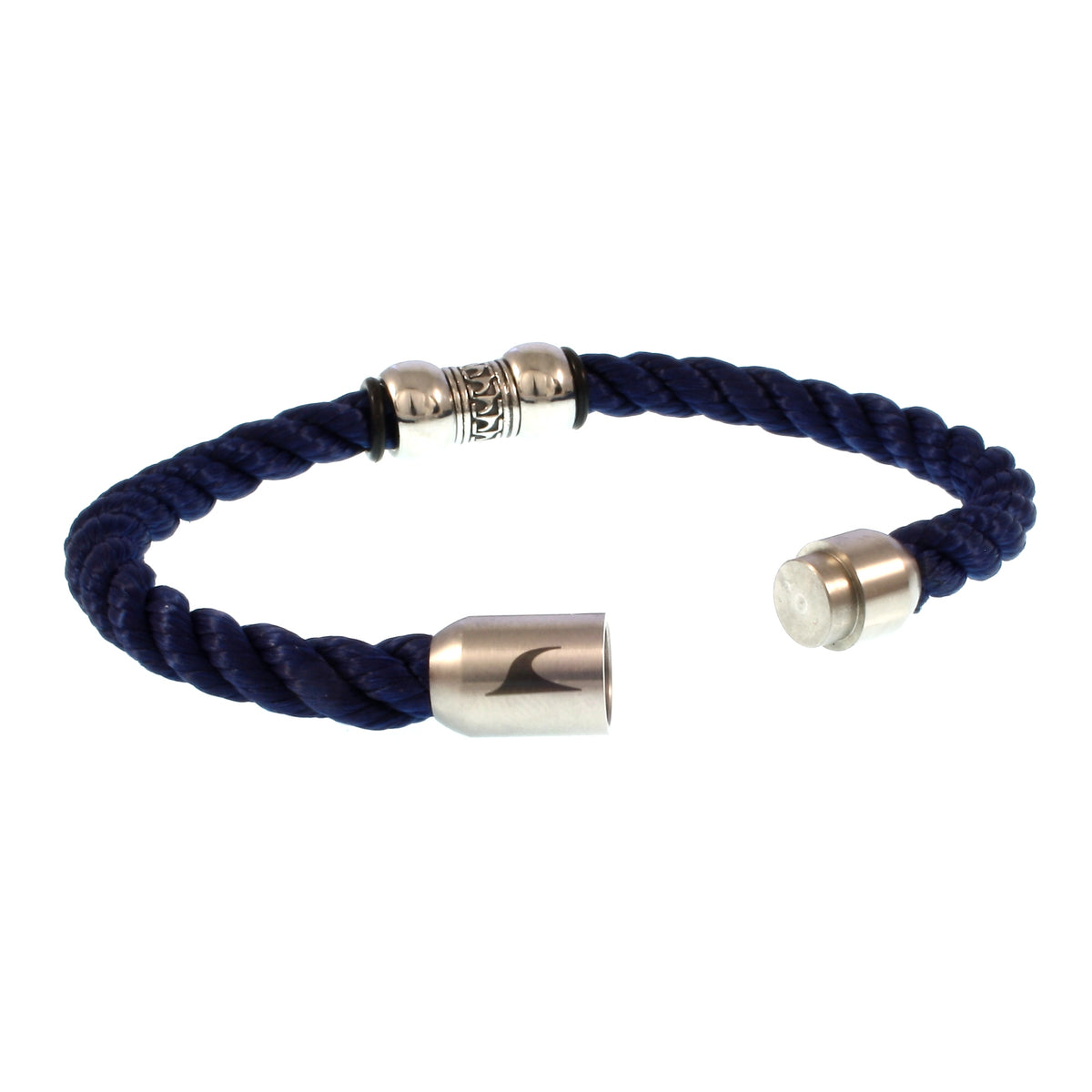 Segeltauarmband ATOLL K Königsblau Silber