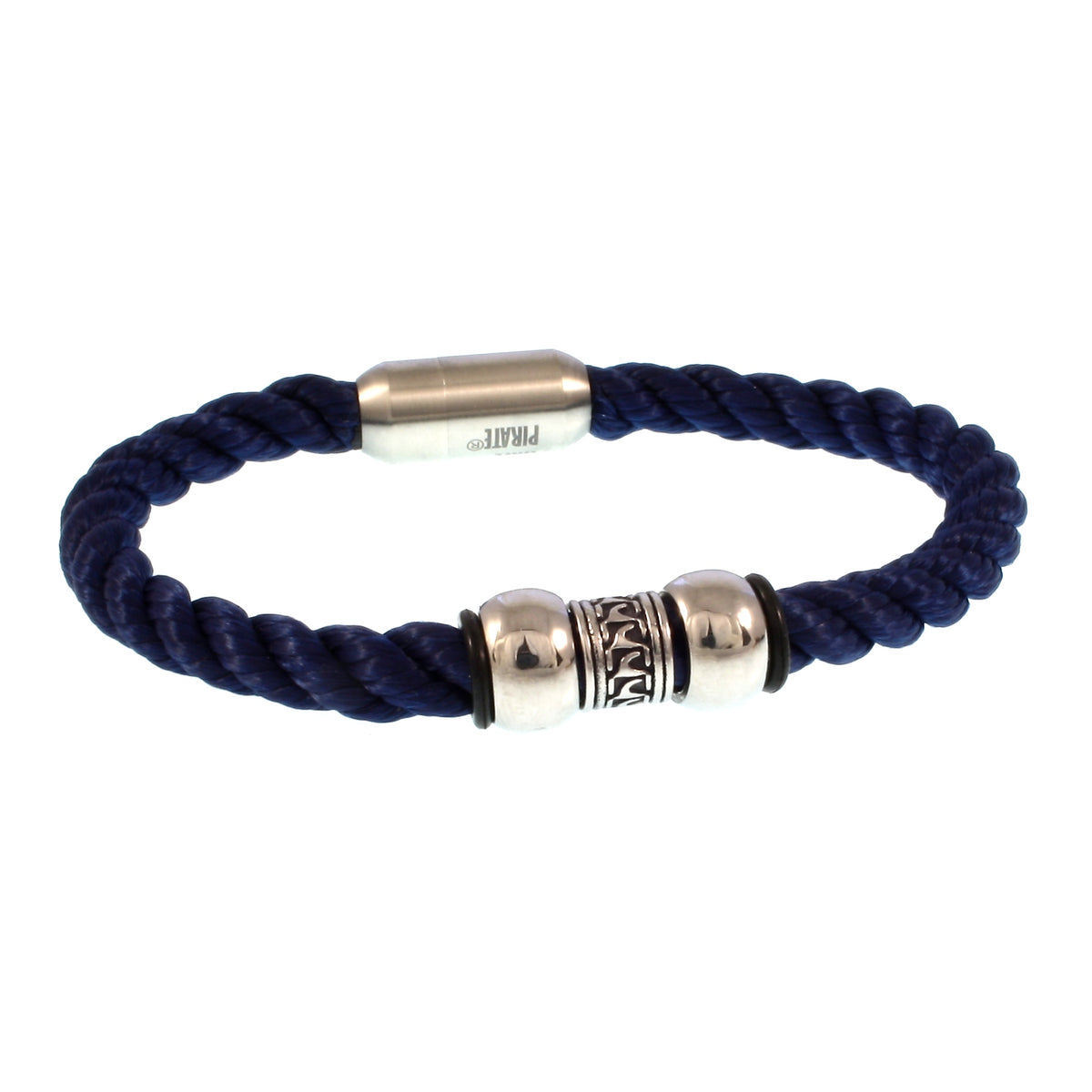 Segeltau-Armband-Herren-atoll-koenigsblau-kordel-Edelstahlverschluss-vorn-wavepirate-shop-k