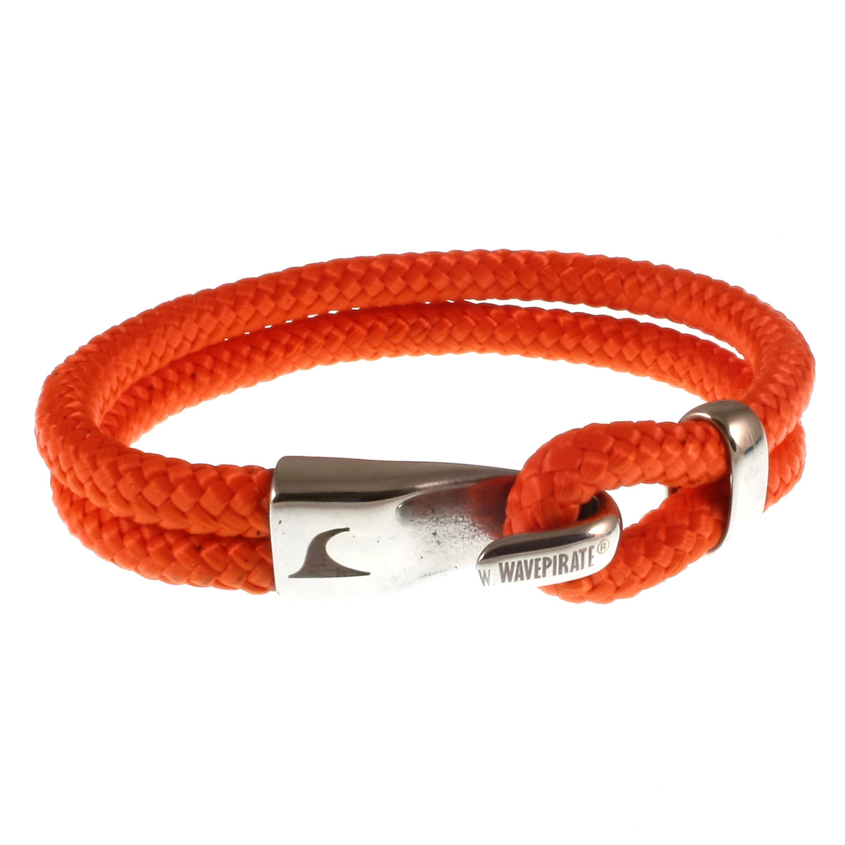 Segeltau-Armband-Herren-damen-Peak-orange-geflochten-Edelstahlverschluss-vorn-wavepirate-shop-st