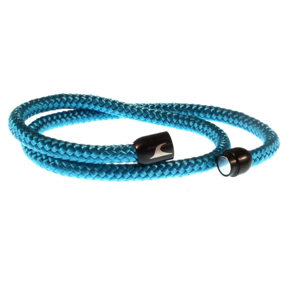 Segeltau-Armband-Herren-damen-hawaii-blau-schwarz-Edelstahlverschluss-offen-wavepirate-shop-st