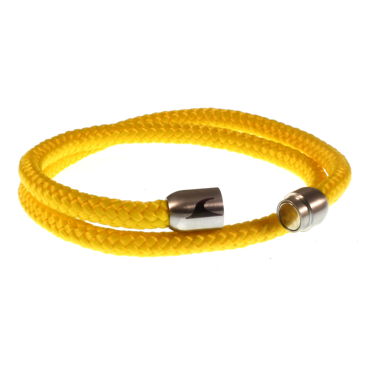 Segeltau-Armband-Herren-damen-hawaii-gelb-silber-Edelstahlverschluss-offen-wavepirate-shop-st