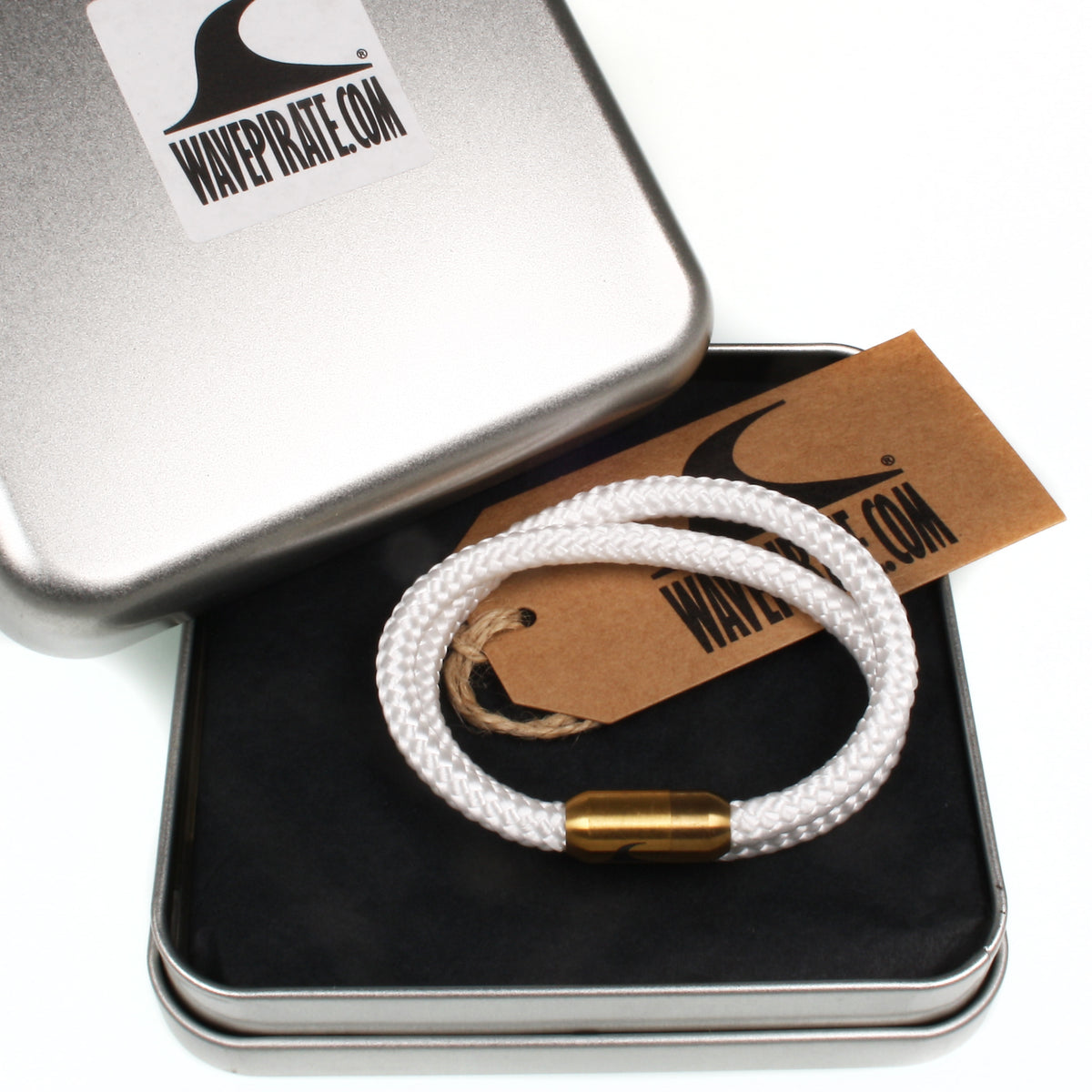 Segeltau-Armband-Herren-damen-hawaii-weiss-gold-Edelstahlverschluss-geschenkverpackung-wavepirate-shop-st