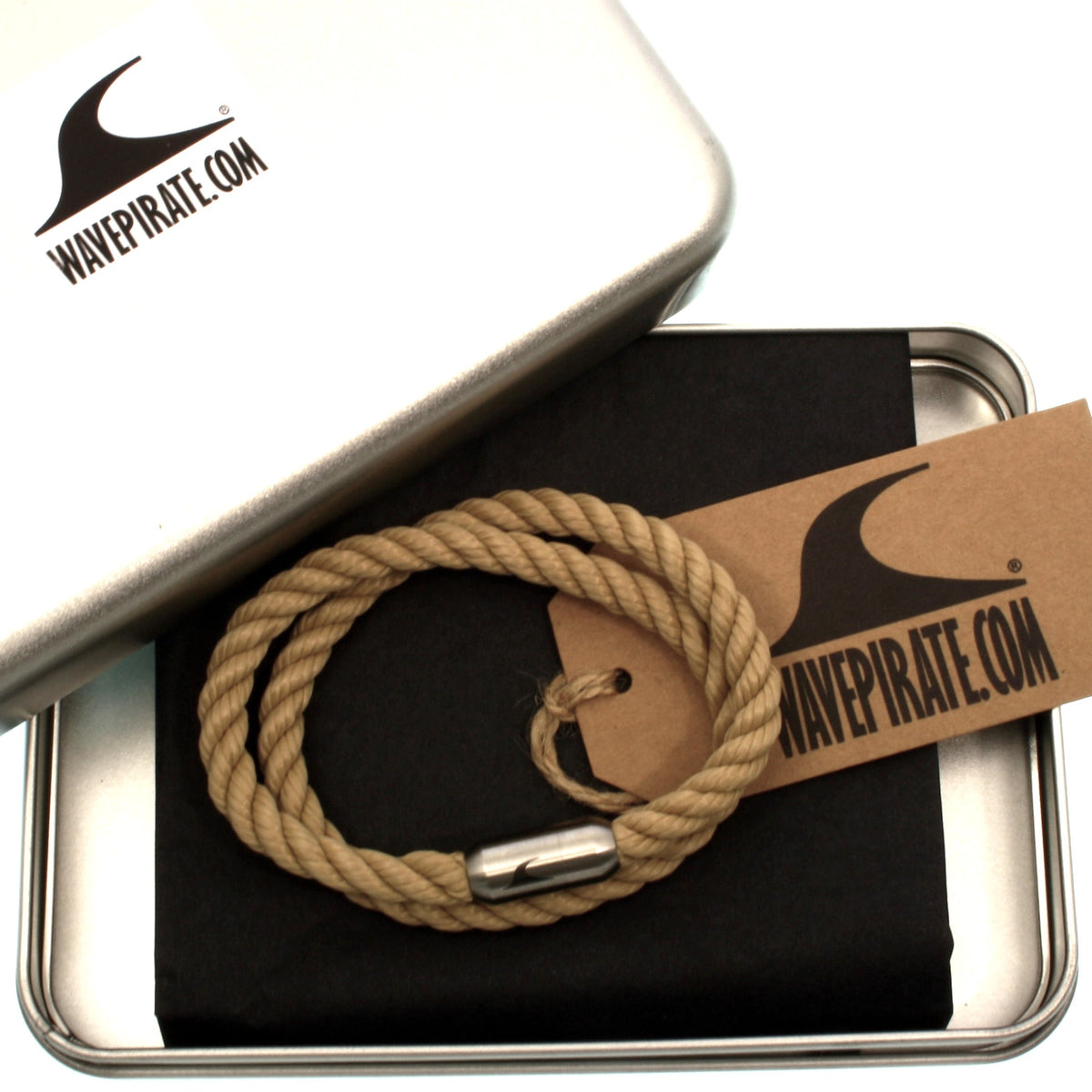 Segeltau-Armband-Herren-hawaii-beige-natur-Edelstahlverschluss-geschenkverpackung-wavepirate-shop-k