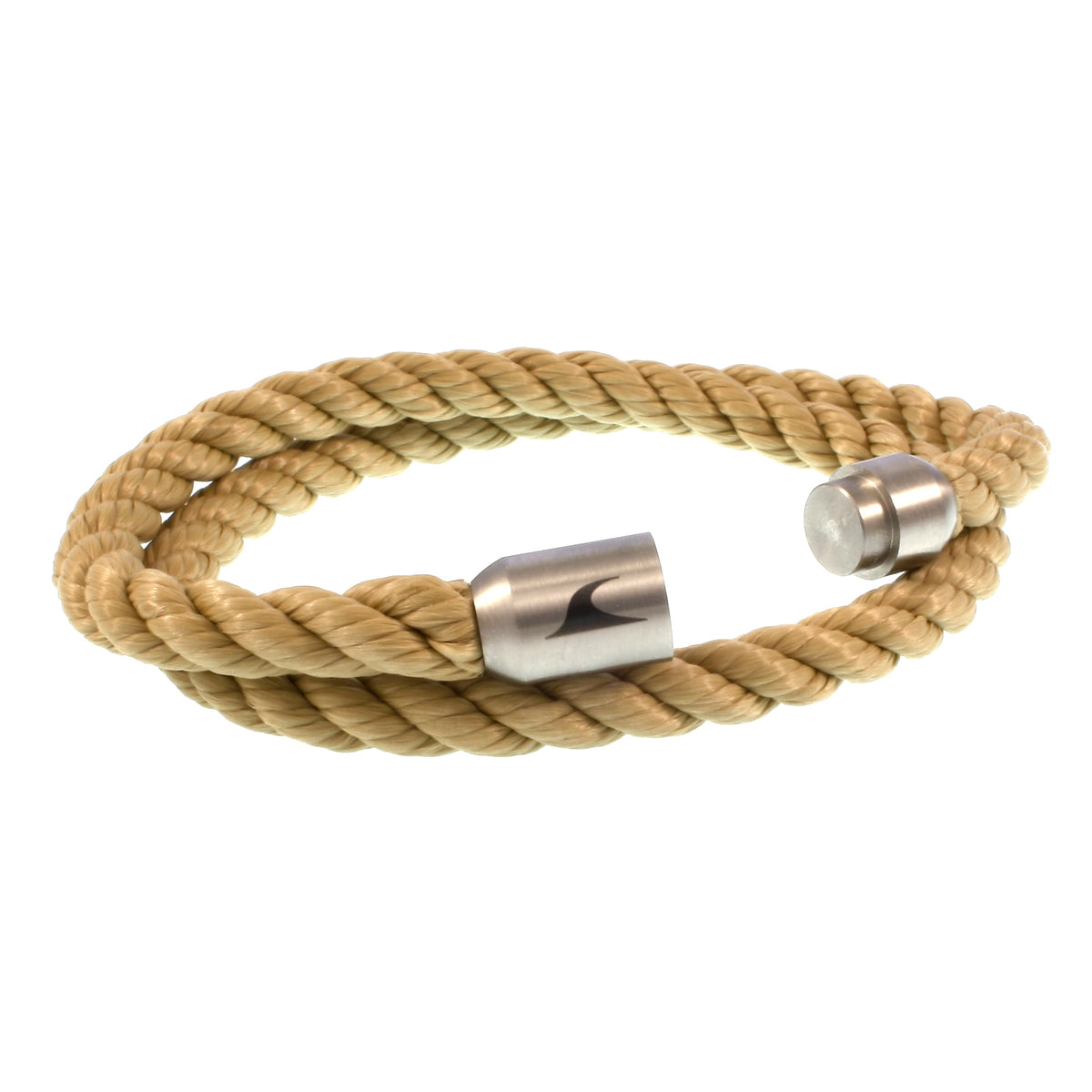 Segeltau-Armband-Herren-hawaii-beige-natur-Edelstahlverschluss-offen-wavepirate-shop-k