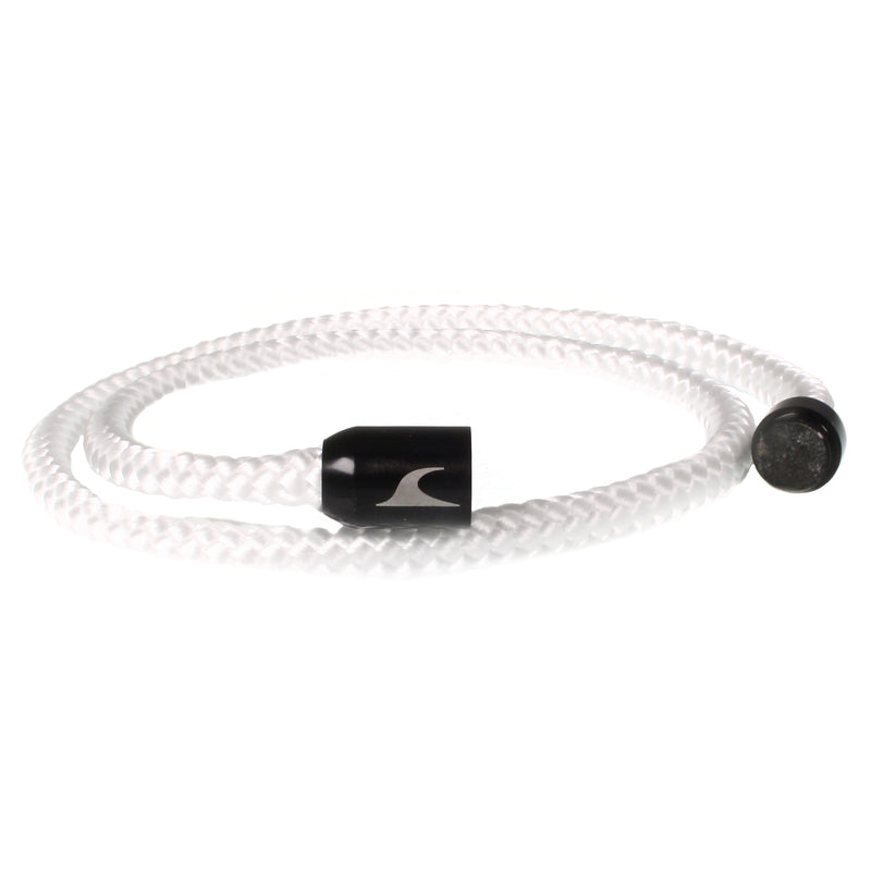 Segeltau-Herren-Armband-Herren-damen-hawaii-weiss-schwarz-Edelstahlverschluss-offen-wavepirate-shop-st