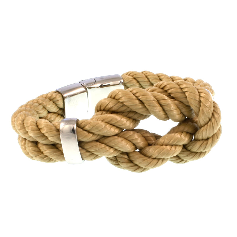Segeltau-armband-Damen-pure-beige-natur-silber-geflochten-kordel-Edelstahlverschluss-hinten-wavepirate-shop-k