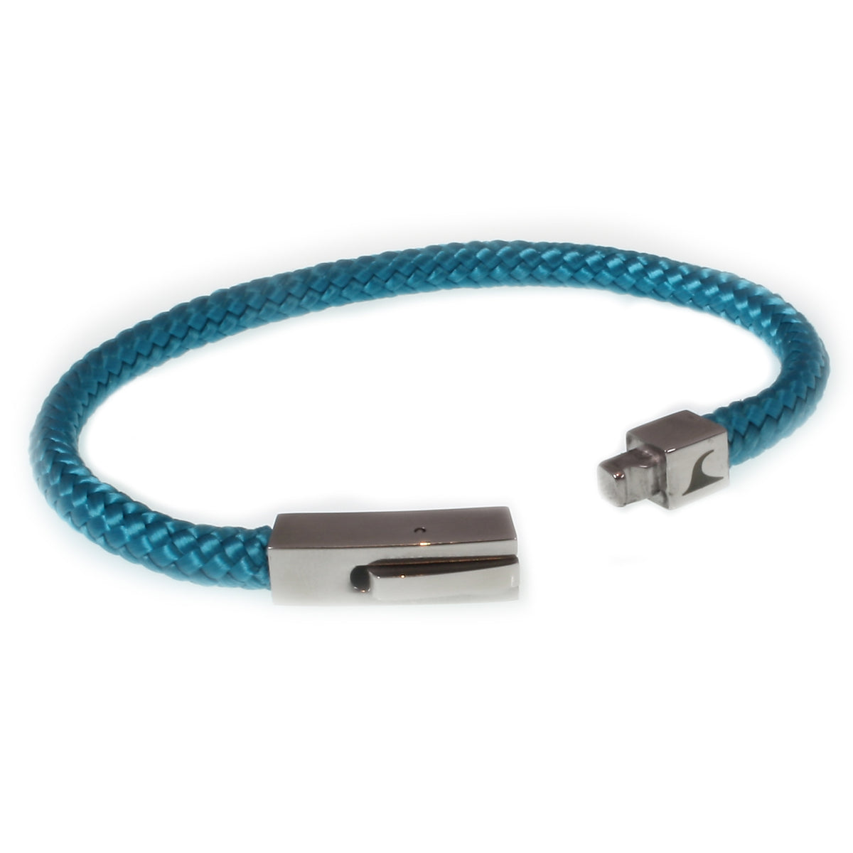 Segeltau-armband-Herren-damen-one-blau-geflochten-Edelstahlverschluss-offen-wavepirate-shop-st