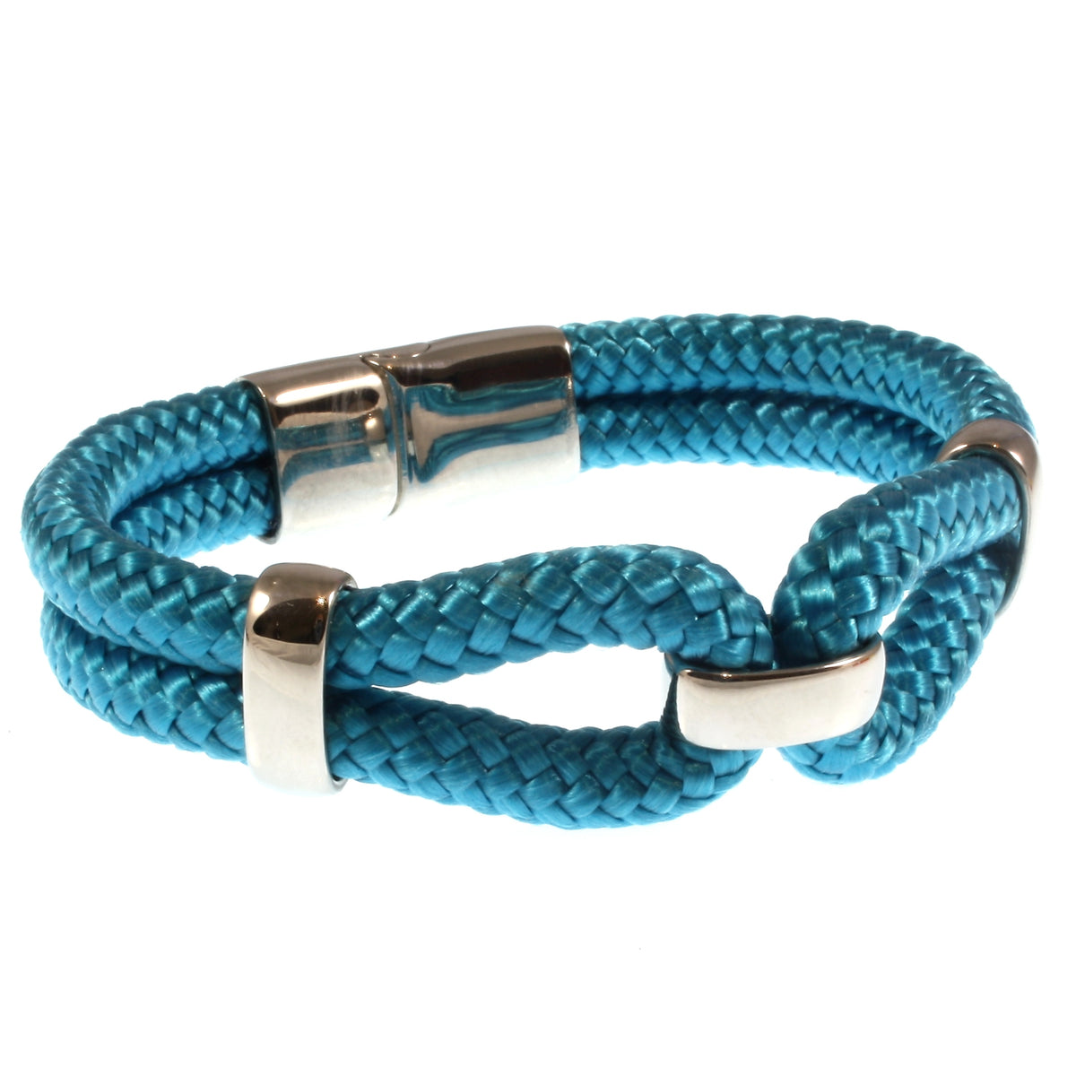 Segeltauarmband-Damen-roma-blau-geflochten-Edelstahlverschluss-vorn-wavepirate-shop-st