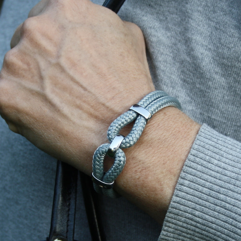 Segeltauarmband-Damen-roma-grau-geflochten-Edelstahlverschluss-getragen-wavepirate-shop-st