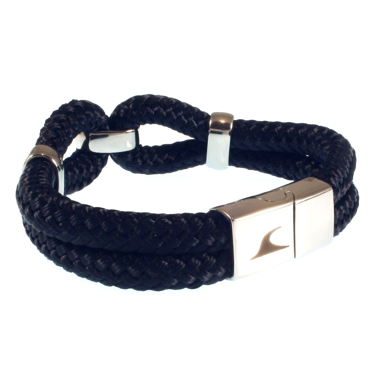Segeltauarmband-Damen-roma-nachtblau-geflochten-Edelstahlverschluss-hinten-wavepirate-shop-st