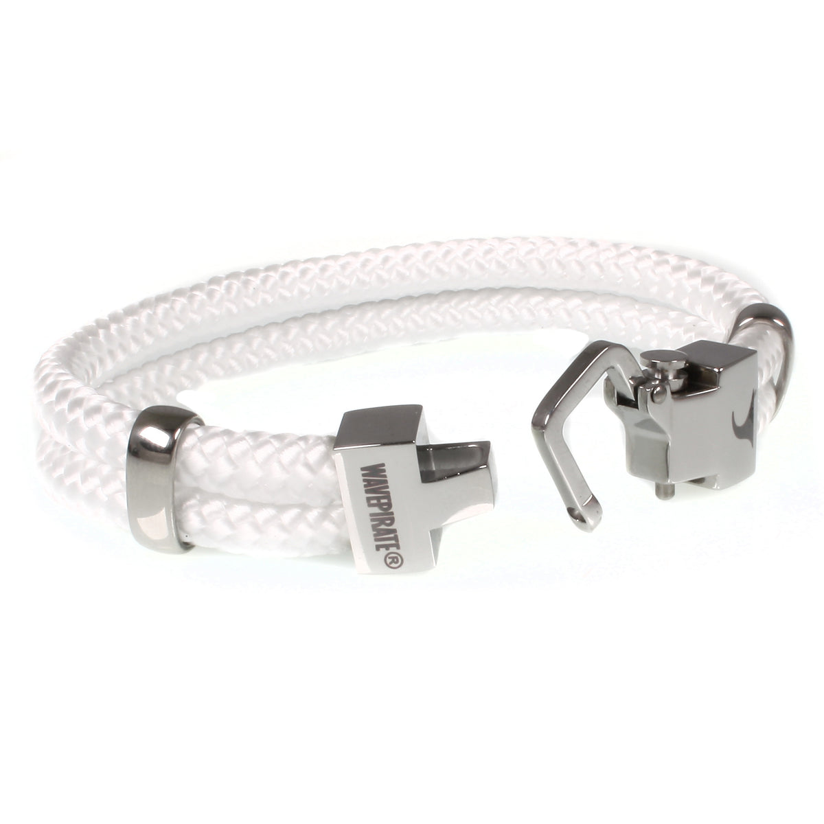 Segeltauarmband-Herren-Turn-weiss-geflochten-Edelstahlverschluss-offen-wavepirate-shop-st