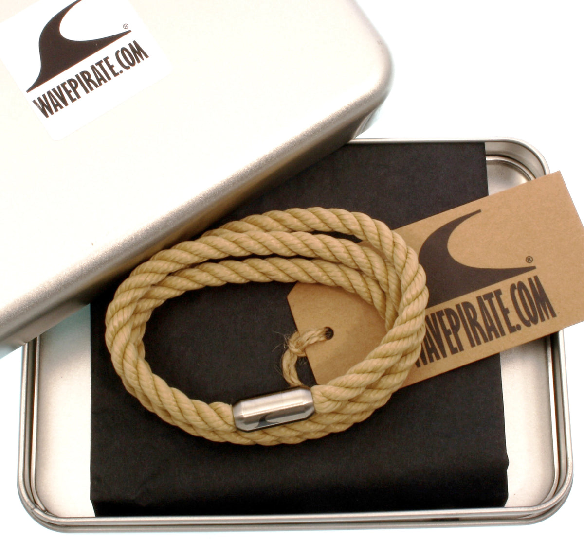 Segeltauarmband-herren-beige-storm-kordel-Edelstahlverschluss-geschenkverpackung-wavepirate-shop-k