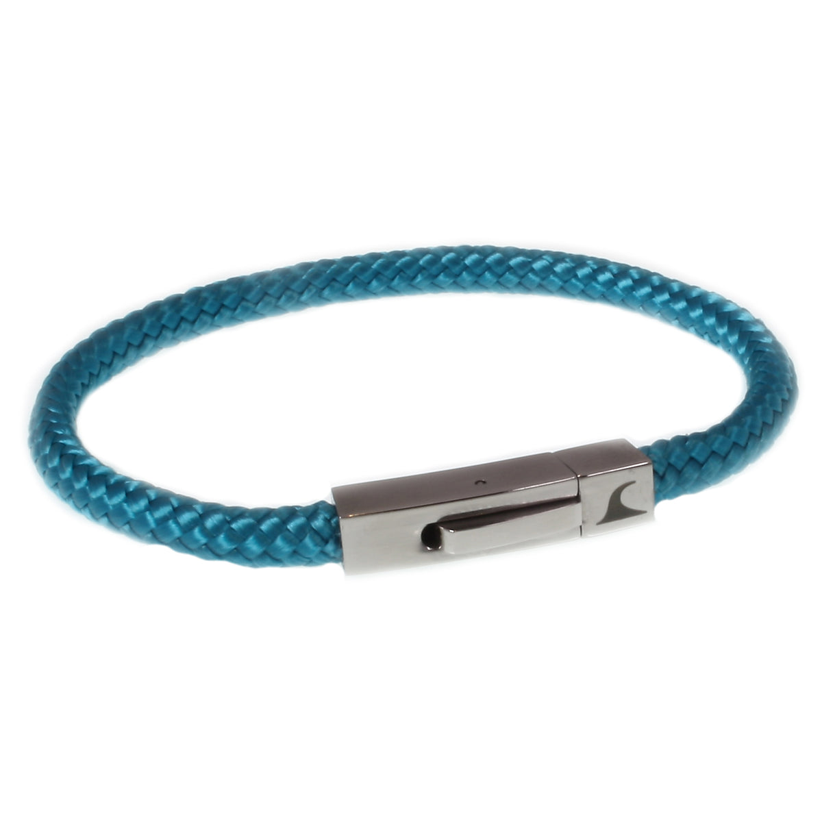 Segeltauarmband-herren-damen-blau-one-geflochten-Edelstahlverschluss-vorn-wavepirate-shop-st