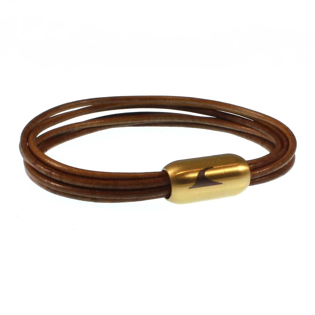 leder-armband-damen-cognac-gold-fem-Edelstahlverschluss-vorn-wavepirate-shop-r