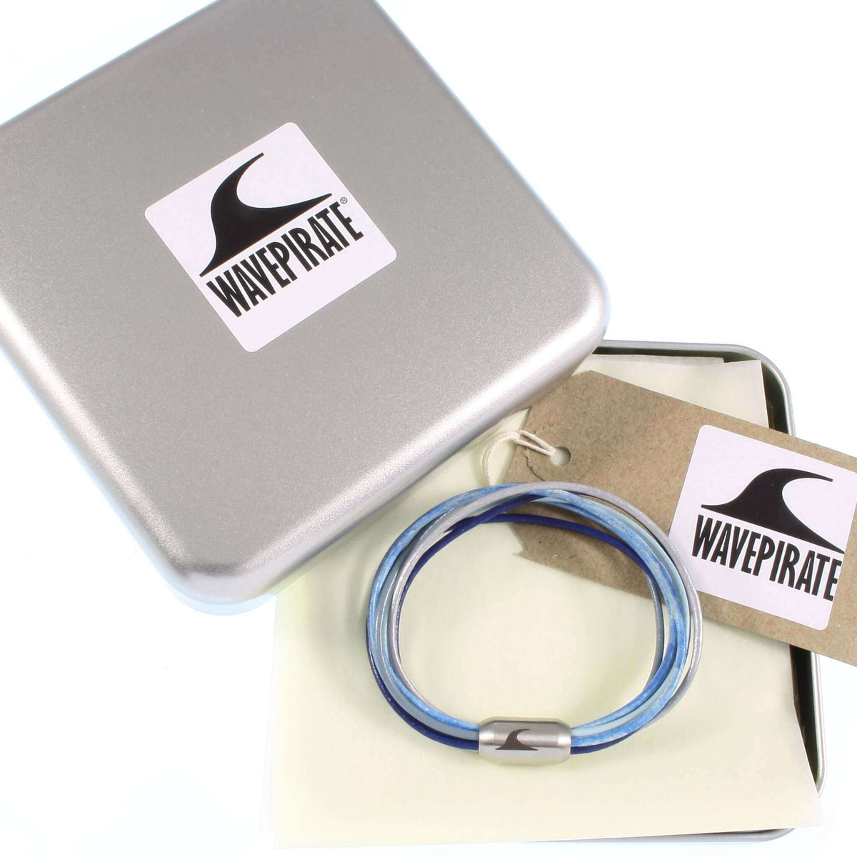leder-armband-damen-marine-blau-silber-Edelstahlverschluss-geschenkverpackung-wavepirate-shop-r