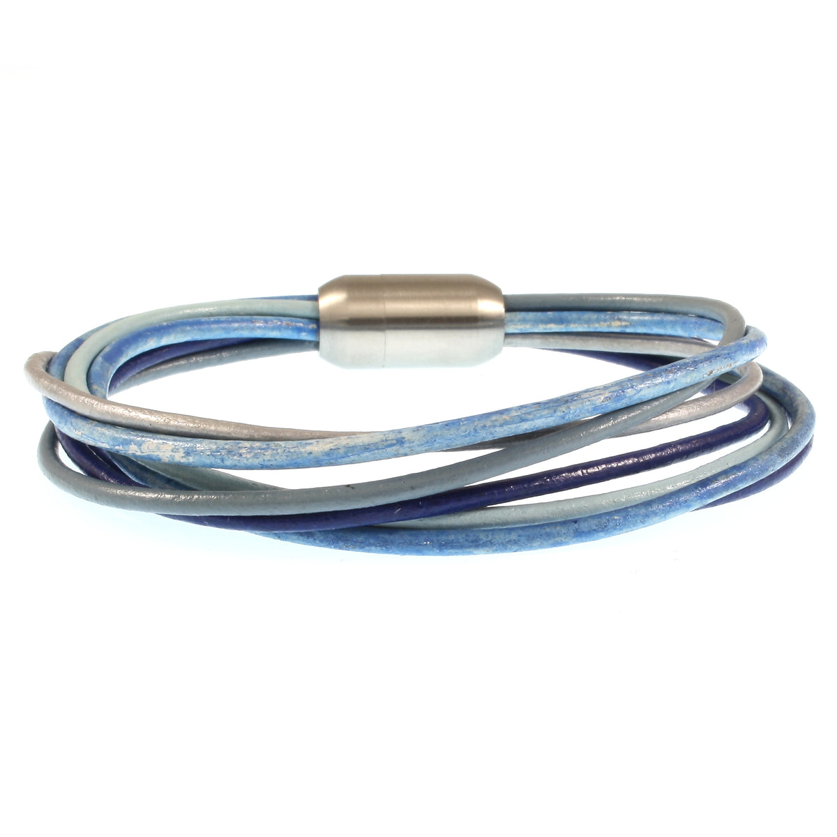 leder-armband-damen-marine-blau-silber-fem-Edelstahlverschluss-hinten-wavepirate-shop-r