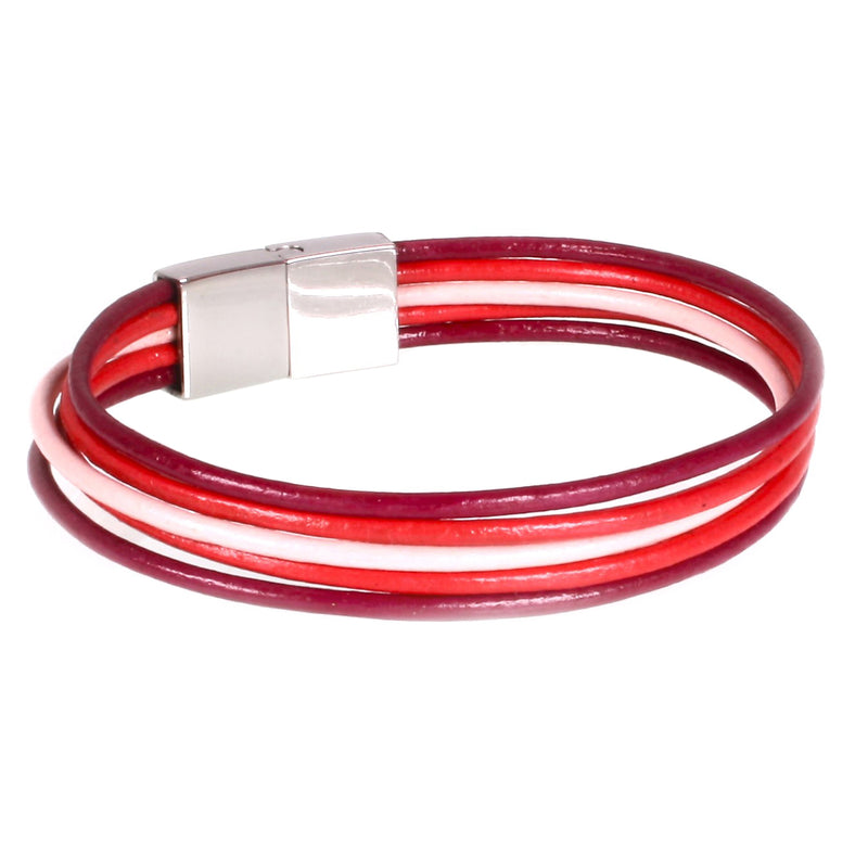 leder-armband-damen-rot-rosa-donna-riemen-Edelstahlverschluss-hinten-wavepirate-shop