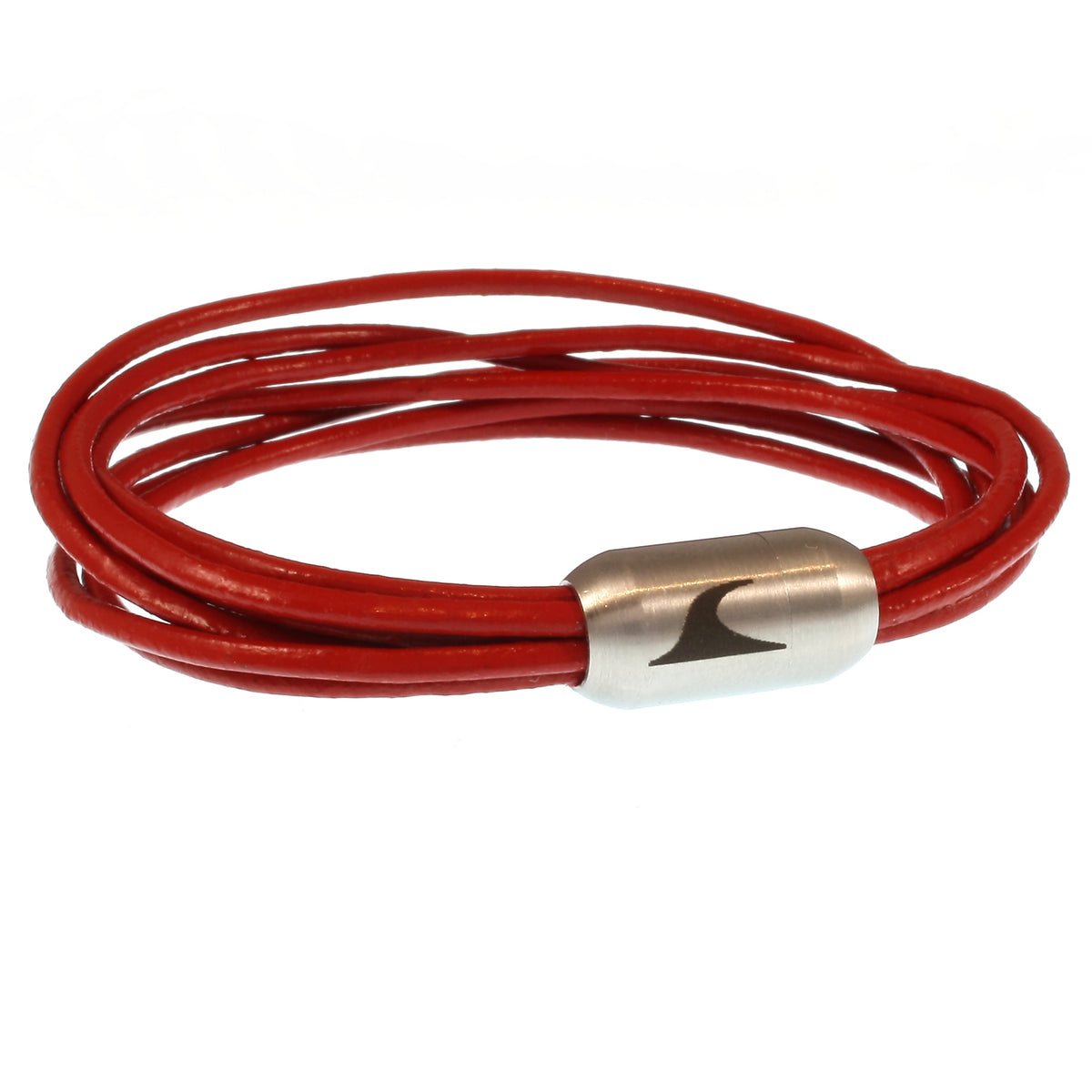 leder-armband-damen-rot-silber-fem-Edelstahlverschluss-vorn-wavepirate-shop-r