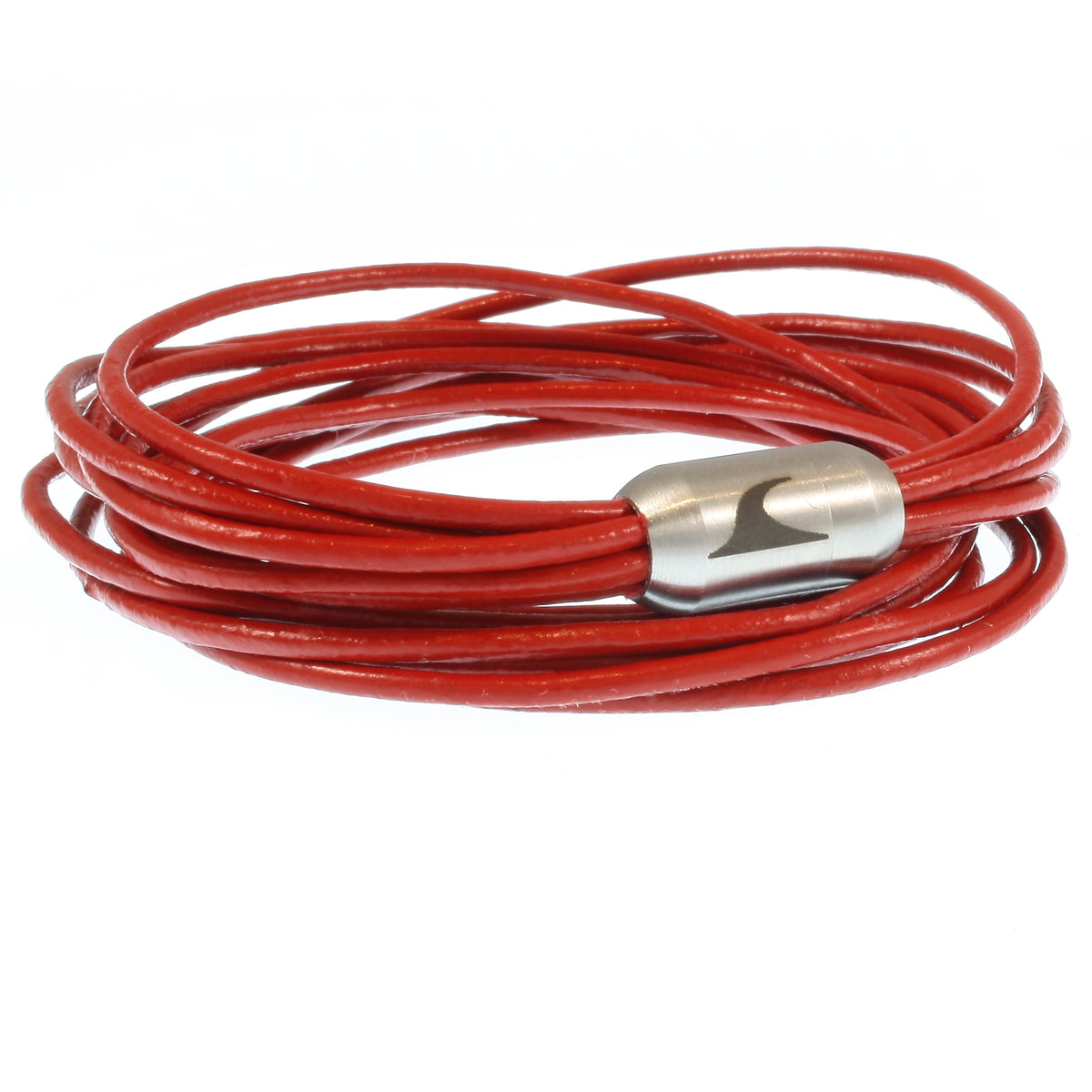 leder-armband-damen-rot-silber-fem2-Edelstahlverschluss-vorn-wavepirate-shop-r