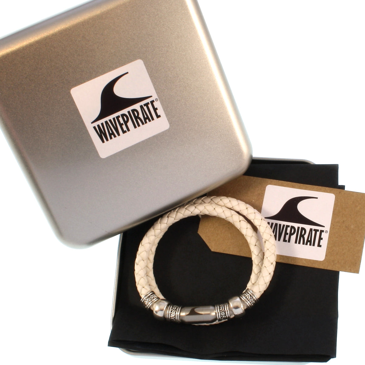 leder-halskette-Herren-damen-charm-weiss-silber-geflochten-Edelstahlverschluss-geschenkverpackung-wavepirate-shop-f