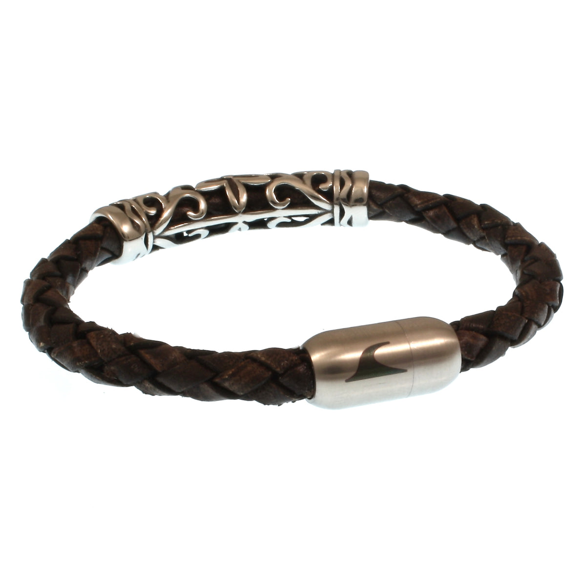 lederarmband-herren-braun-sylt-xo-Edelstahlverschluss-hinten-wavepirate-shop-f