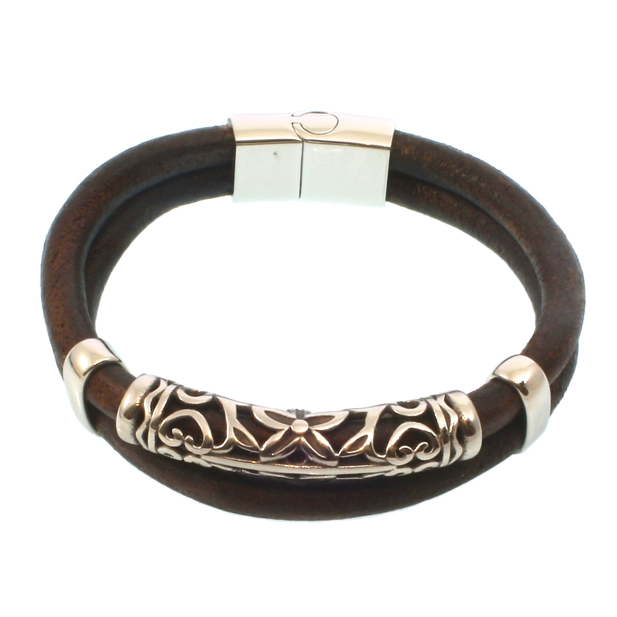 lederarmband-herren-braun-xo-massiv-Edelstahlverschluss-vorn-wavepirate-shop-r-1