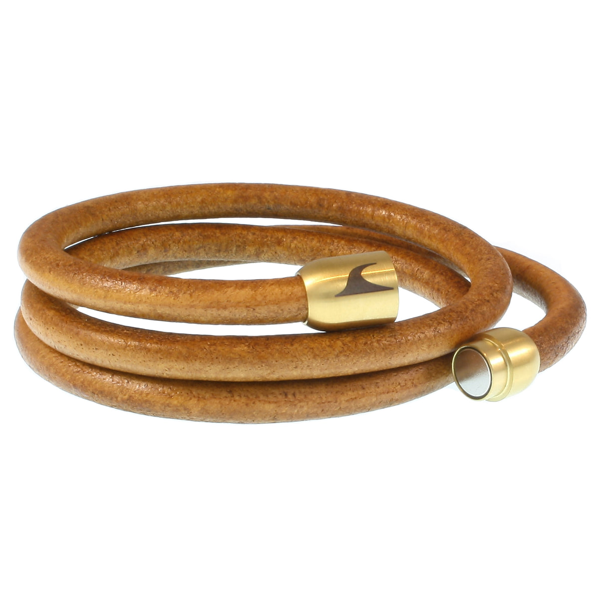 lederarmband-herren-cognac-gold-storm-massiv-Edelstahlverschluss-offen-wavepirate-shop-r