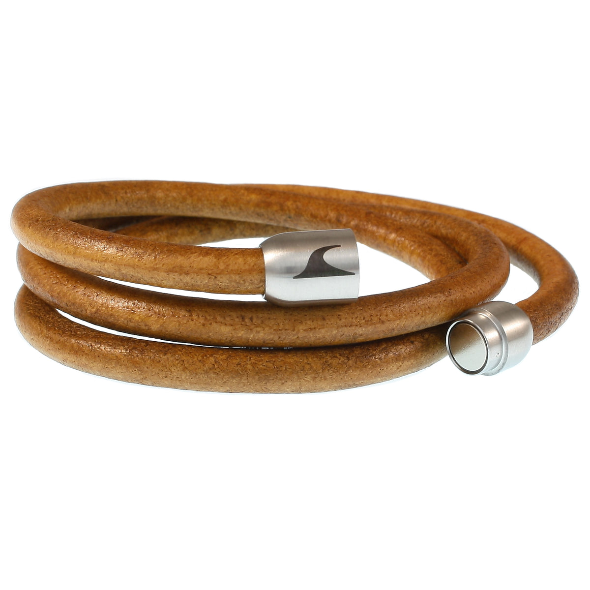 lederarmband-herren-cognac-storm-massiv-Edelstahlverschluss-offen-wavepirate-shop-r
