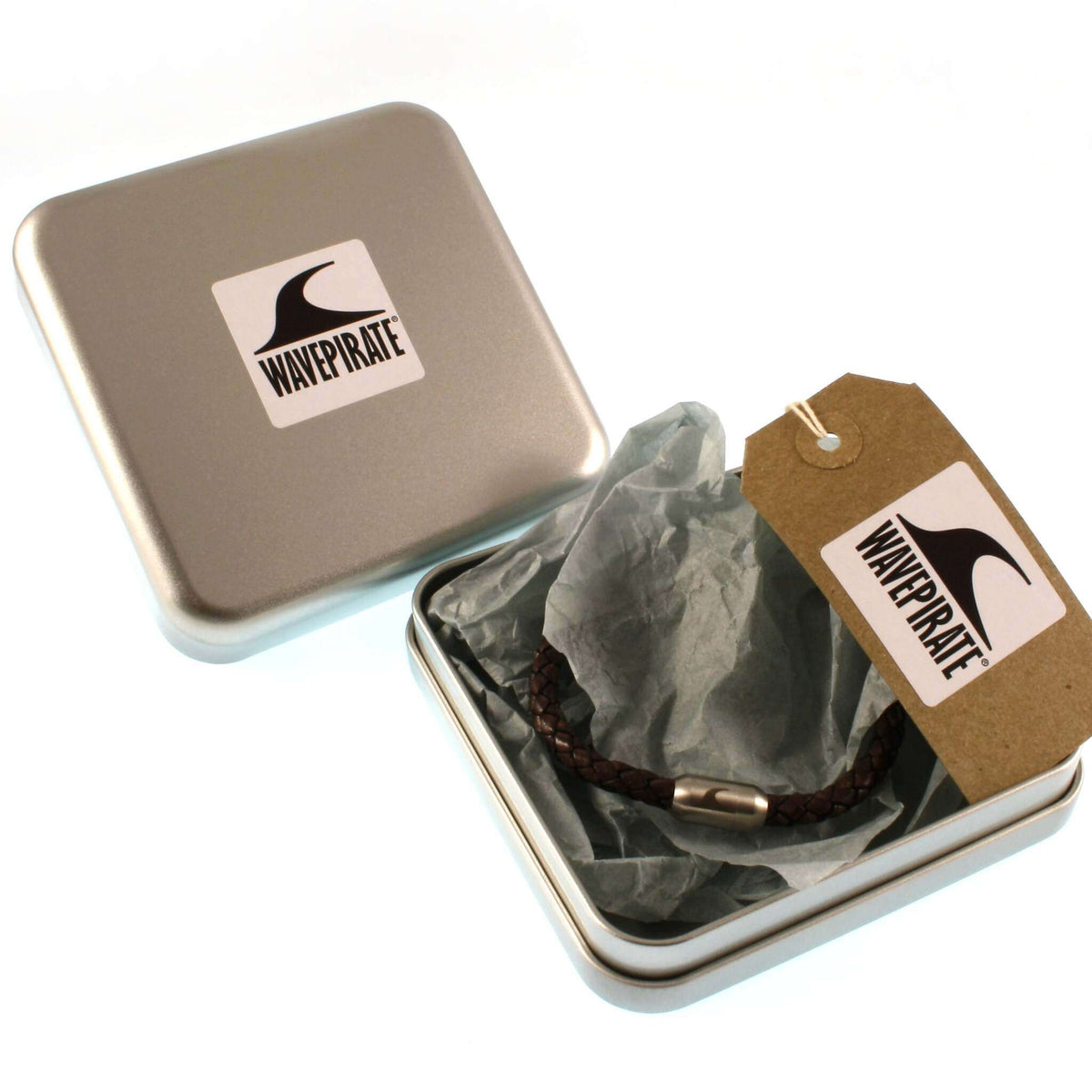 lederarmband-herren-damen-braun-silber-sylt-geflochten-Edelstahlverschluss-geschenkverpackung-wavepirate-shop-f