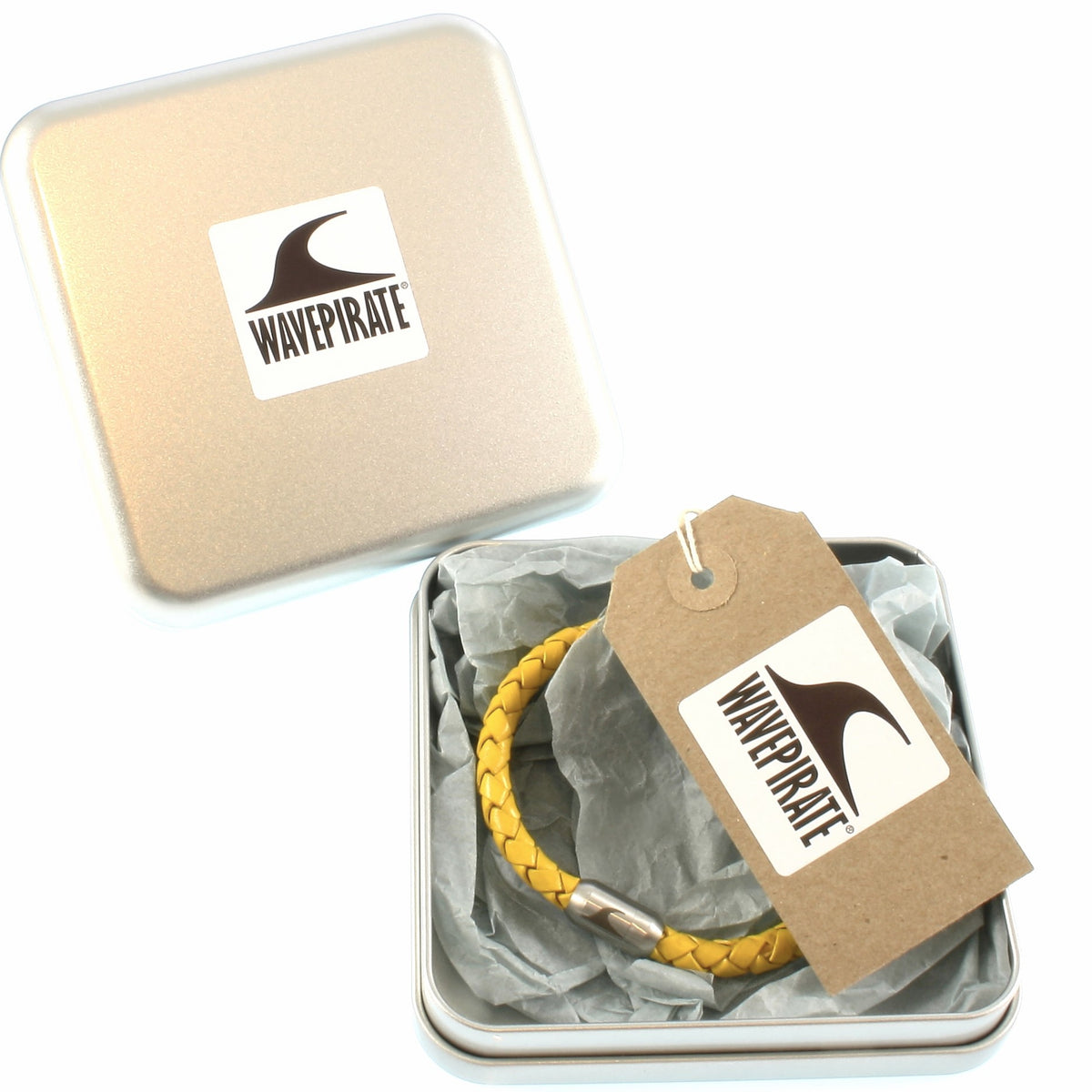 lederarmband-herren-damen-gelb-silber-sylt-geflochten-Edelstahlverschluss-geschenkverpackung-wavepirate-shop-f