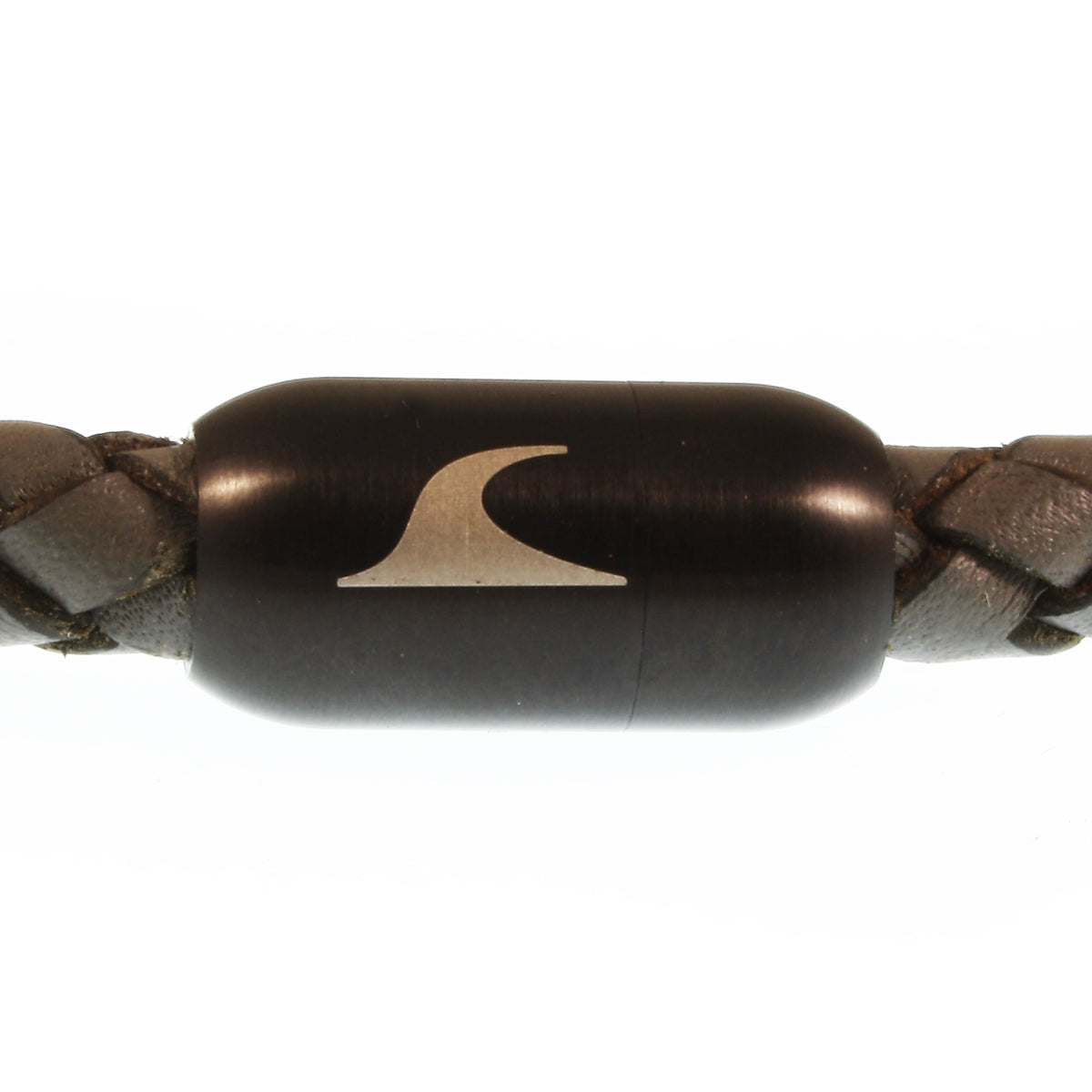 lederarmband-herren-damen-schwarz-sw-sylt-geflochten-Edelstahlverschluss-detail-wavepirate-shop-f