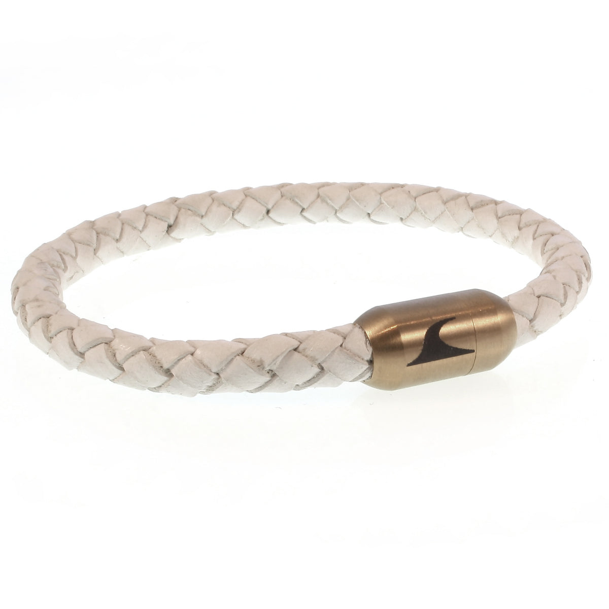 lederarmband-herren-damen-weiss-gold-sylt-geflochten-Edelstahlverschluss-vorn-wavepirate-shop-f