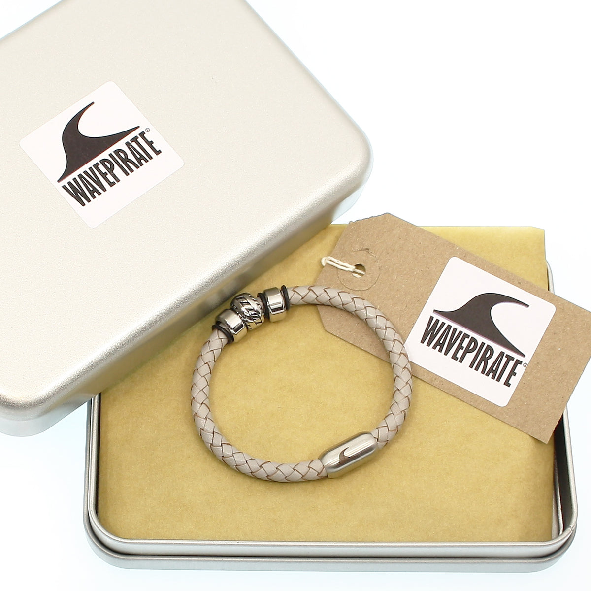 lederarmband-herren-grau-silber-steel-geflochten-Edelstahlverschluss-geschenkverpackung-wavepirate-shop-f