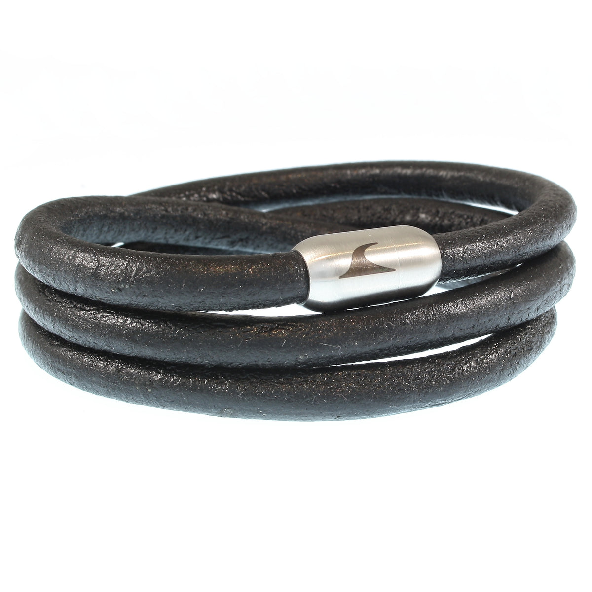lederarmband-herren-schwarz-storm-massiv-Edelstahlverschluss-vorn-wavepirate-shop-r