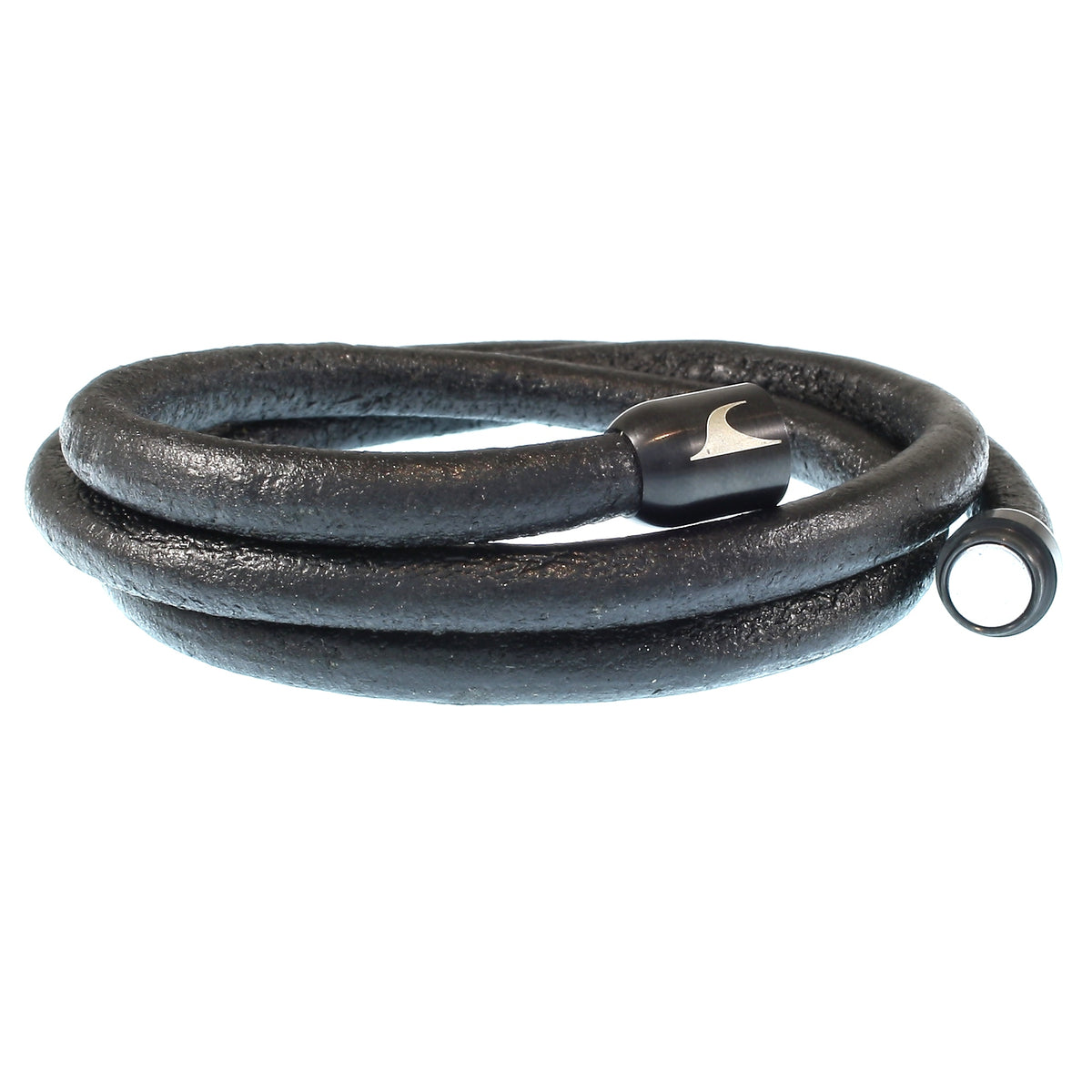 lederarmband-herren-schwarz-sw-storm-massiv-Edelstahlverschluss-offen-wavepirate-shop-r