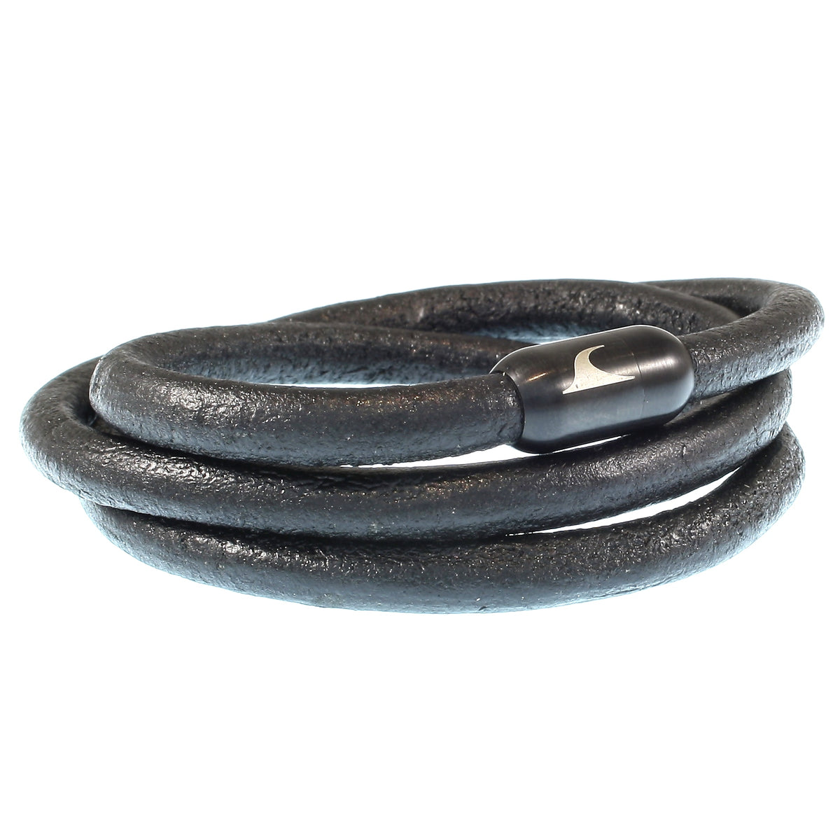 lederarmband-herren-schwarz-sw-storm-massiv-Edelstahlverschluss-vorn-wavepirate-shop-r