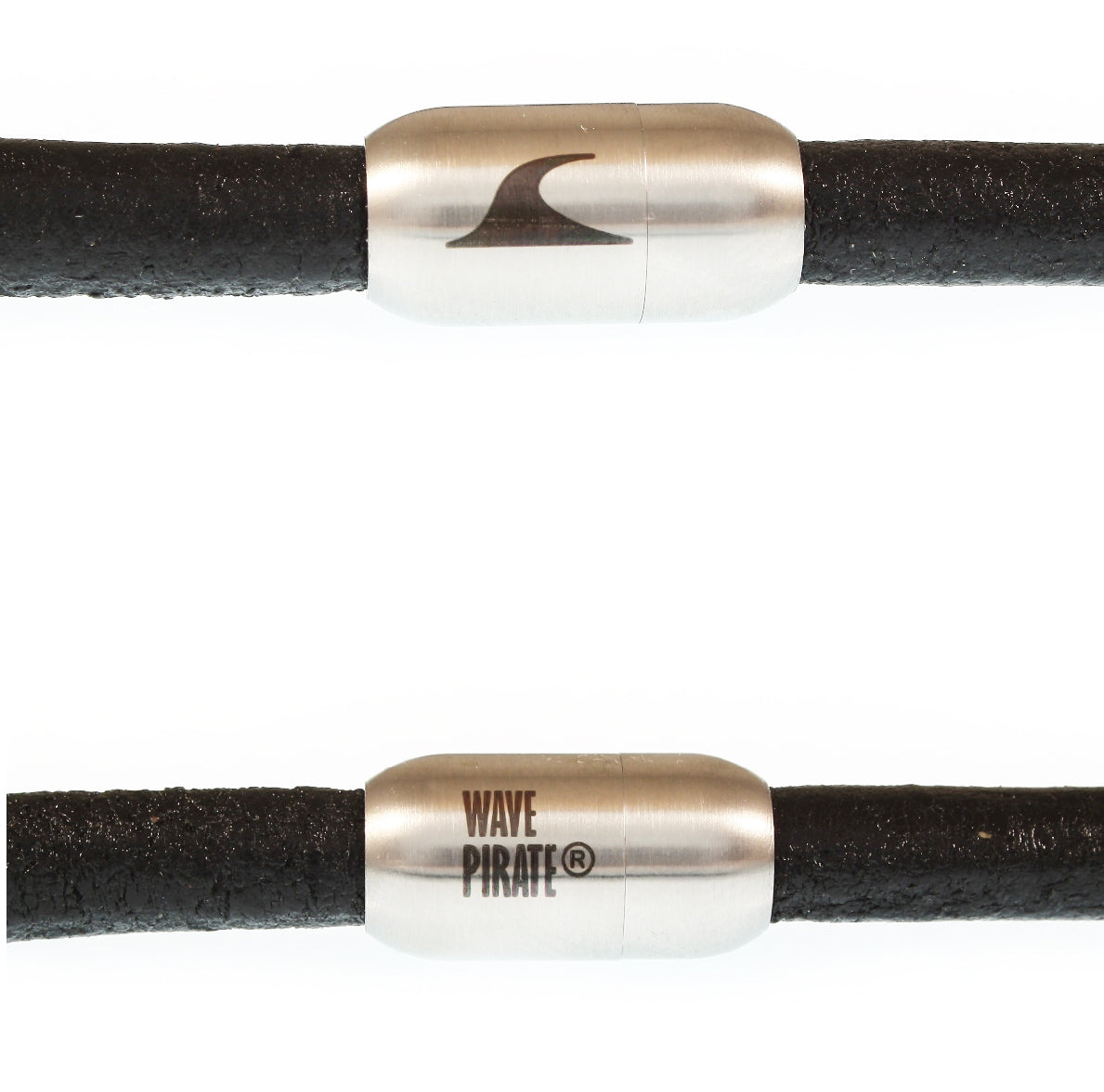 lederhalskette-herren-schwarz-silber-steel-massiv-Edelstahlverschluss-detail-wavepirate-shop-r