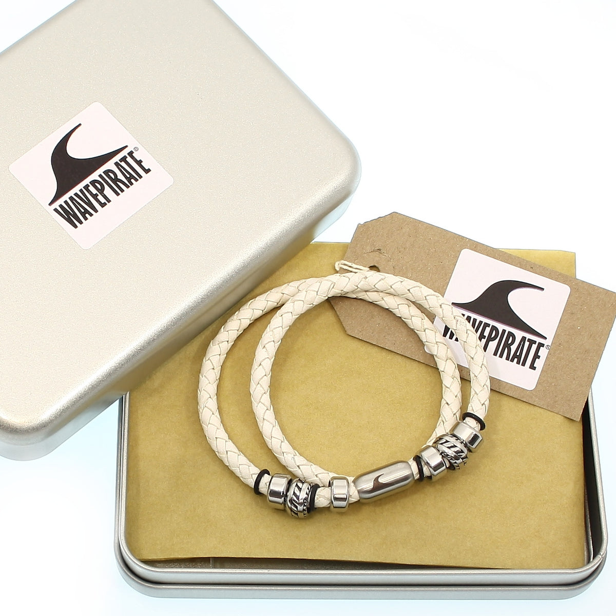 lederhalskette-herren-weiss-silber-steel-geflochten-Edelstahlverschluss-geschenkverpackung-wavepirate-shop-f